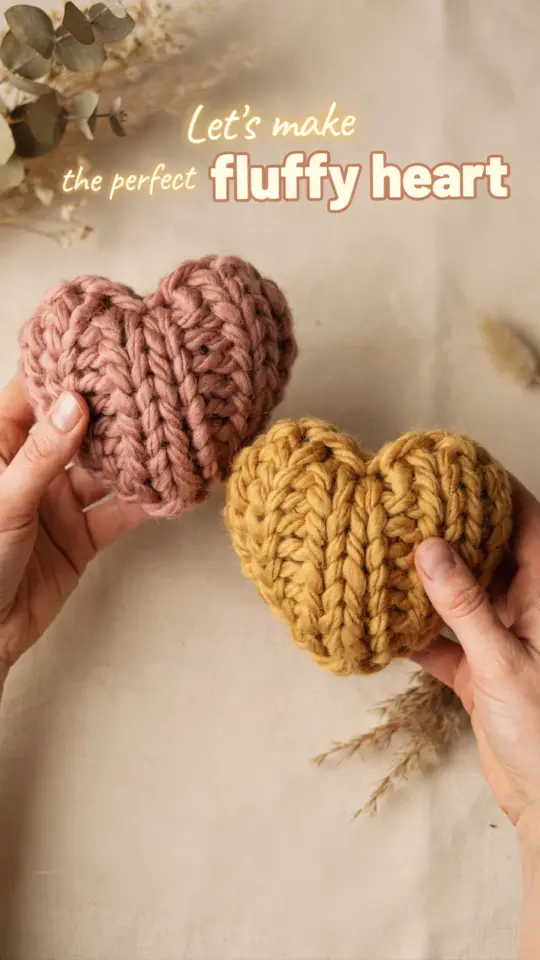 Crochet Heart Tutorial | Easy Cozy Decor for Beginners | Free Pattern