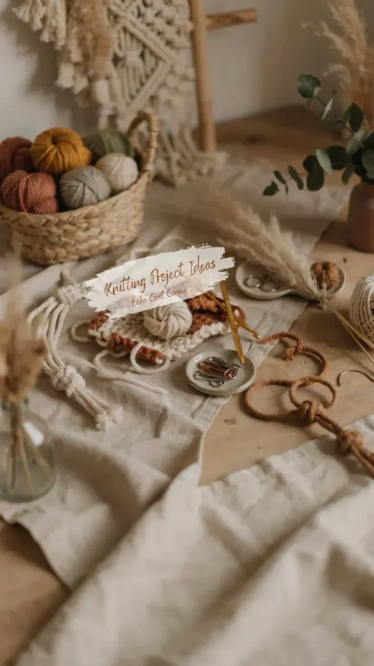 Knitting Project Ideas for Beginners | Quick Cozy Scarves & Hats | Fall Winter Crafts