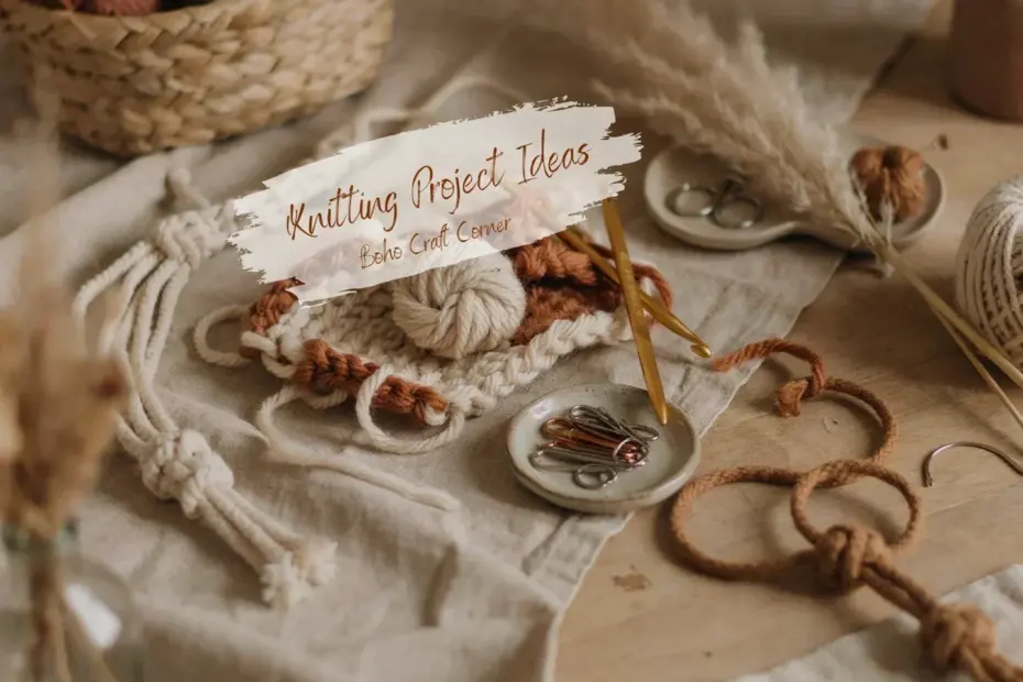 Knitting Project Ideas for Beginners | Quick Cozy Scarves & Hats | Fall Winter Crafts