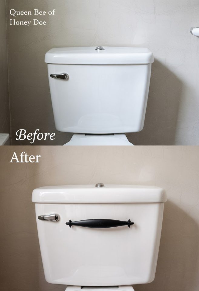 How to Upgrade Toilet Flush Levers: DIY Brass Handle Swap