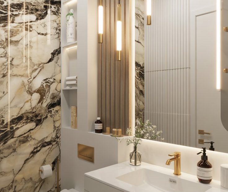 Modern Luxury Bathroom Design Ideas for a Royal Spa Retreat